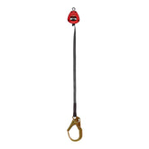 KStrong® BRUTE™ 9 ft. SRL with Hi-Abrasion Resistant Webbing, Forged Rebar Hook and Dorsal Connector (ANSI) - UFS359206